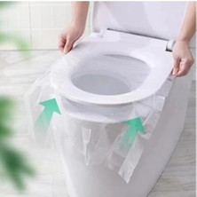 Eco Lounge Hijyenik Tek Kullanımlık Klozet Kapağı Poşeti 50 Adet Poşetli
