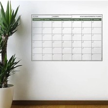 Eco Lounge Manyetik Yapışkanlı Bir Aylık Program Planlayıcı Takvim 85X56 cm