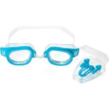 Eco Lounge 26034 Bestway Çocuk Yüzücü Gözlüğü, Burun Mandalı ve Koruyucu Kulak Tıkacı Seti 7+