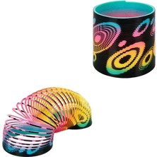 Eco Lounge Rainbow Çift Renkli Stres Yayı -1 Adet Stokta Olan Gönderilir