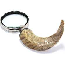 Ttt Pirinç Boynuz Saplı Büyüteç Model 1