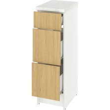 IKEA Meşe Fonksiyonel Mutfak Dolabı 40 cm