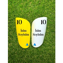 Armadura Kişiye Özel Tekmelik - Renkli-Sarı Beyaz - 1 Takım (014)