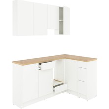 IKEA Beyaz Şık Mutfak Dolabı