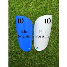 Armadura Kişiye Özel Tekmelik - Renkli-Mavi Beyaz - 1 Takım (011)