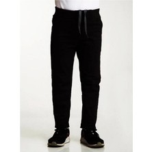 Luminur Ribana Bel Canvas Okul Pantolonu Siyah Kız Erkek