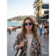 İdo Optik Retro Blue Future UV400 Unısex Güneş Gözlüğü