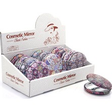 Ttt Yuvarlak Taşlı El Aynası Kalın