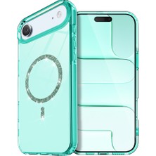 Kordify Newface Apple iPhone 17 Air Uyumlu Live Diamond Magsafe Kapak – Parlak Taşlı Şık Tasarım & Güçlü Manyetik Kılıf
