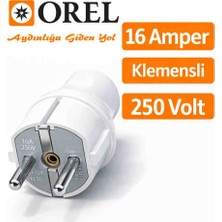 Orel Klemensli Topraklı Erkek Fiş