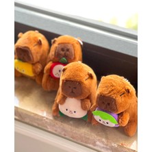 Miamantra Kapibara Peluş Anahtarlık/kapibara Çanta Süsü Peluş Oyuncak