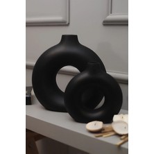 Three Dittle Birds Halka Vazo Bohem Vazo Biblo Ikili Set 524XSERI