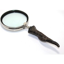 Ttt Pirinç Boynuz Saplı Büyüteç Model 2