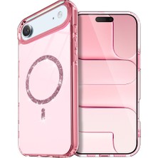 Kordify Newface Apple iPhone 17 Air Uyumlu Live Diamond Magsafe Kapak – Parlak Taşlı Şık Tasarım & Güçlü Manyetik Kılıf