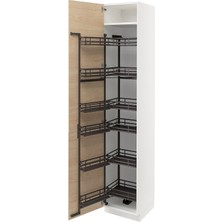 IKEA Beyaz Modern Mutfak Dolabı 60X60X200 cm