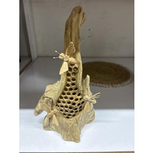 Miamantra Ahşap An Biblo 3'lü Küçük 25 cm