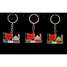 Ttt Metal Sultanahmet Anahtarlık (I Love Sultanahmet)
