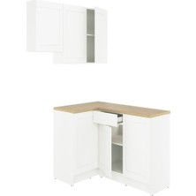 IKEA Beyaz Modern Mutfak Dolabı