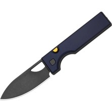 Kizer Little Ringbo | Kizer Button Liner Lock™ | Aluminum | Aeb-L Pvd Coating & Stonewashed | Kizerv™ 3708A3