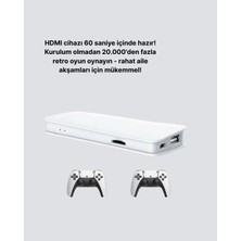 Eco Lounge 20.000 Yüklü Oyunlu Kablosuz Retro Oyun Konsolu 4K Destekli