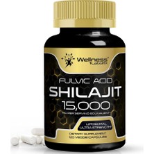 Wellness Labsrx Fulvic Acid - Shilajit Extract - 15000MG - 120 Veggie Capsules