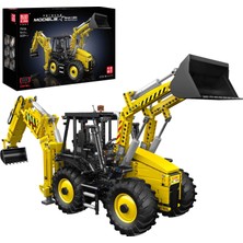 Mould King 17036 Kazıcı Yükleyici Uzaktan Kumandalı Yapım Seti | 2.239 Parça