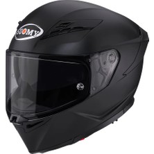 Suomy Stellar 2 Kask Plaın Mat Siyah