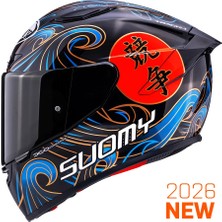 Suomy Track-1 Kask Waves Siyah