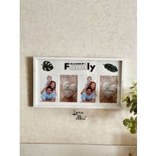 Frame Mosaic Aile Resim Çerçevesi – Family Fotoğraf Çerçevesi, Dekoratif Aile Anı Çerçevesi