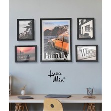 Frame Mosaic 5’li Resim Çerçevesi – Çoklu Fotoğraf Çerçeve Seti, Dekoratif Kolaj Çerçeve Takımı