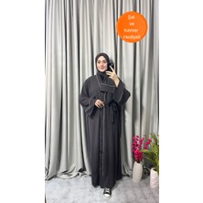 Işıltı Ferace Damla Abaya