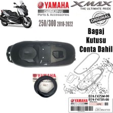 Yamaha Xmax 250/300 2018-2022 Orijinal Bagaj Kutusu ve Contası