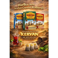Kervan Roni % 100 Saf Seylan Süper 3'lü Avantaj Siyah Çay Srilanka Dağlarından Gelen Doğal Tat  900 Grx 3'