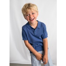 Mayoral Erkek Çocuk Polo T-Shirt Mavi - 03106
