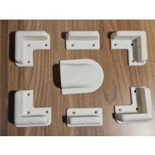 Dağlı Karavan Güneş Paneli Solar Sabitleme Aparatı 7 Adet Set