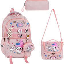 Kız Çocuk Ilkokul Sırt Çantası Ortopedik Su Geçirmez Ergonomik Çok Bölmeli Dayanıklı Hafif