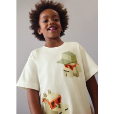 Mayoral Erkek Çocuk T-Shirt Krem - 03078
