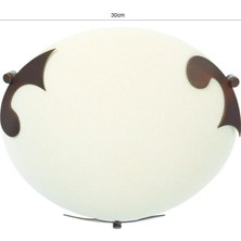 Massive Lamba Tavan Armatür Cam 23W Massıve Sienna E27