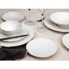 Porland Varia Altin Yaldız 24 Parça Yemek Takımı