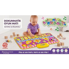 Direkstoktan Animal Choir Play Mat / Hayvan Korosu Oyun Matı / Animal Choir Müzikli ve Eğitici Bebek Oyun Matı (70X30 Cm)