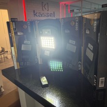 Kassel Aydınlatma Cata 120W Solar Dış Mekan Sokak Aydınlatma Güneş Enerjili Uzaktan Kumandalı Beyaz Işık