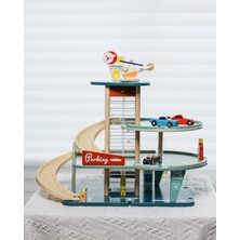 Eternal Sunshine 15 Parçalı Ahşap Vintage Garaj ve Çok Katlı Otopark