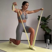 Piwow Pilates Egzersiz Yoga Spor Direnç Bandı 1 Adet 90-7,5 cm