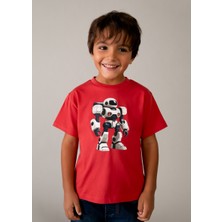 Mayoral Erkek Çocuk 2'li T-Shirt Takım Kırmızı-Lacivert - 03063