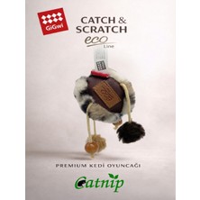 GiGwi Catch & Scratch Serisi Eco Line Ball Catnipli Kedi Oyuncağı