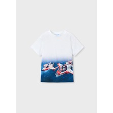 Mayoral Erkek Çocuk Desenli T-Shirt - 03071