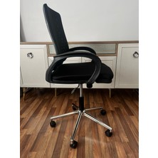 Yıldız Sepet Sekreter Çalışma  Personel Koltuğu Fileli (Desenli)