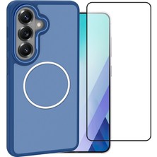 Teleplus Samsung Galaxy S26 Kılıf Manyetik Şarj Özellikli Tpu + Pc Sanremo Kapak + Tam Kapatan Ekran Koruyucu