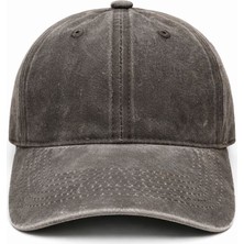 Aydın Şapkacınız Unisex Yıkanmış Eskitme Şapka %100 Pamuk Ayarlanabilir Vintage Baseball Cap