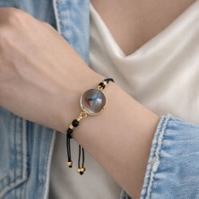 Maison Xauryn Renkli Cam Boncuklu Ayarlanabilir Ipli Bileklik – El Yapımı Şık ve Zarif Tasarım